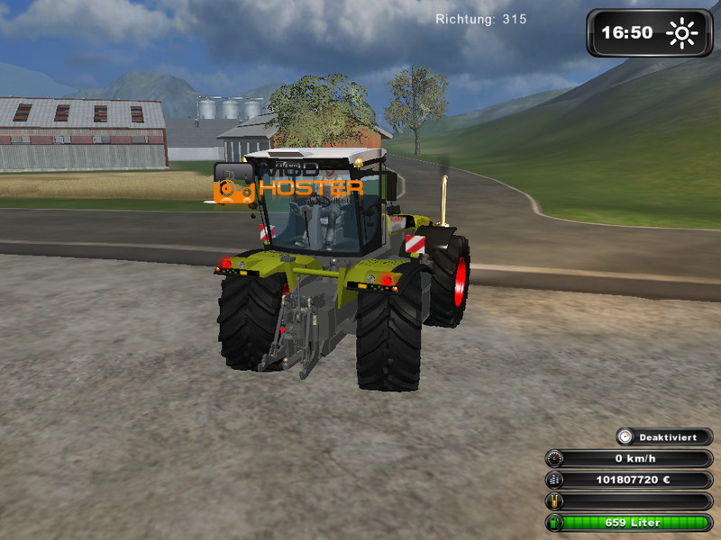 Modhoster TestTeam means to Claas Xerion 5000
