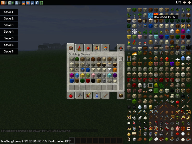 Minecraft: Too many items v 1.4.2 Mods Mod für Minecraft | modhoster ...