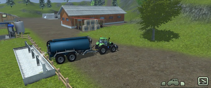 Grosser-wassertrailer