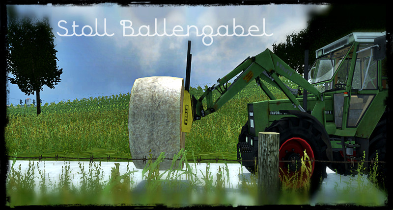 Ls Stoll Eigenbau Ballengabel V Ls Frontlader Mod F R Landwirtschafts Simulator