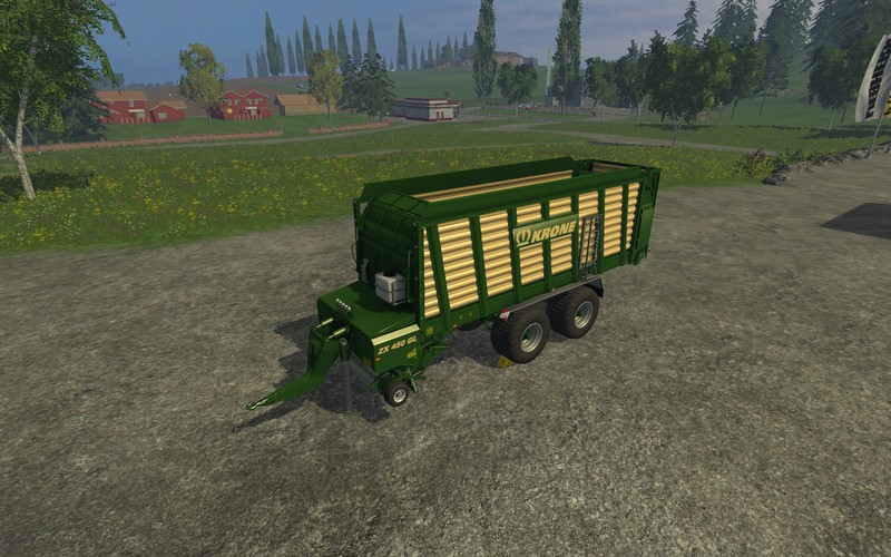 Krone Zx 450 Gl V 20 Farming Simulator 2019 2017 Mody Dodatki 0459