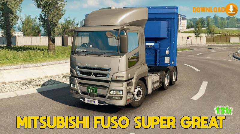 mitsubishi fuso super great v1.311   dealer fix.