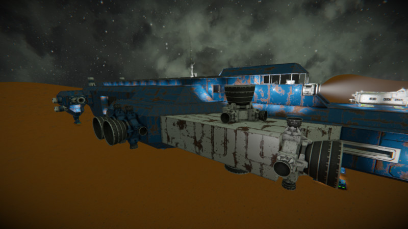 Space Engineers Big Blue MK2 v 1 0 Blueprint Ship Large Grid Mod für