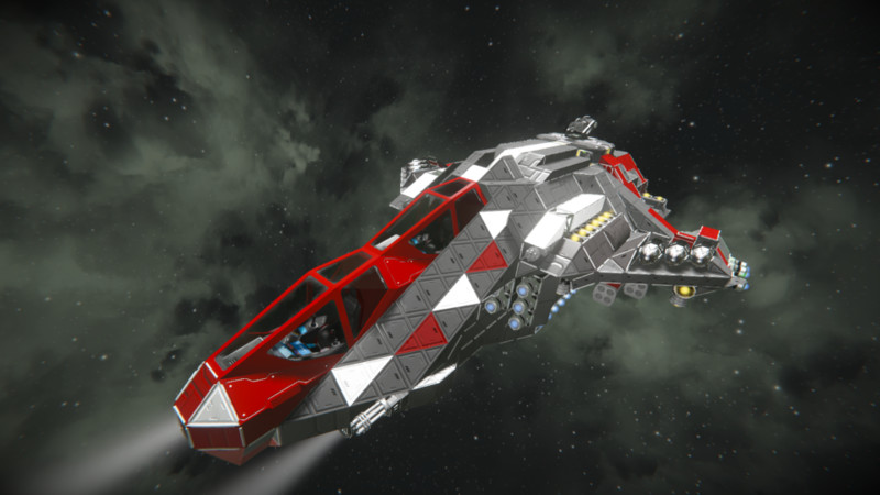 Space Engineers Wyvern V2 L A DropShip V 1 0 Blueprint Ship Small