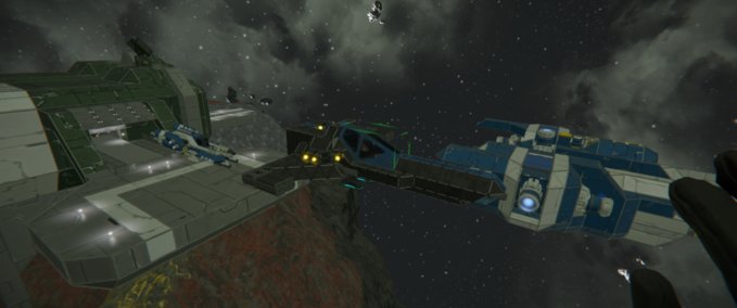 Space Engineers Night Hawk Mk V Blueprint Ship Small Grid Safe