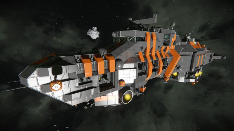 Space Engineers B Class Destroyer V Blueprint Ship Large Grid