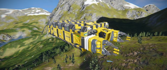 Space Engineers Glades Welder V Blueprint Ship Small Grid Safe