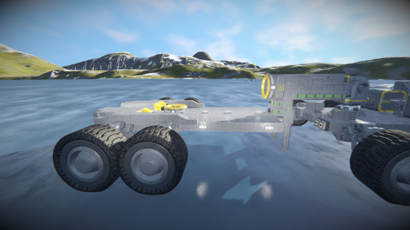 Space Engineers Vehicle Trailer V 1 0 Blueprint Rover Small Grid