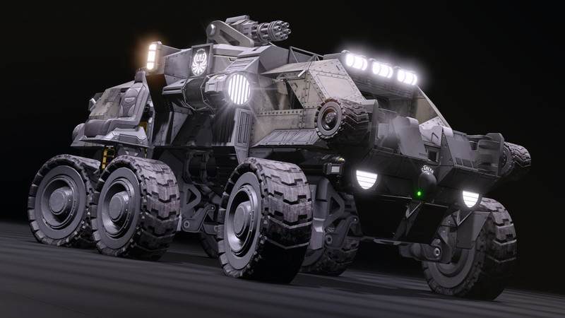 Space Engineers V M E ACR 6 Armoured Risk Control Vehicle V 1 0 0