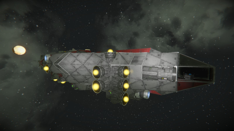 Space Engineers Light Troop Transport Ship V 1 0 Blueprint Ship