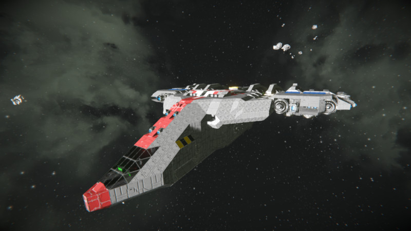 Space Engineers Dh Wyvern Troop Transport V Blueprint Ship