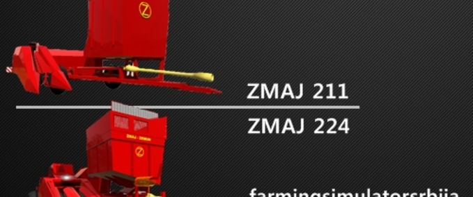 Sonstige Anbaugeräte Zmaj 211 & 224 Pack Landwirtschafts Simulator mod