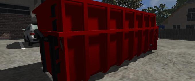Container & Mulden Rote Mulde für HKL Landwirtschafts Simulator mod
