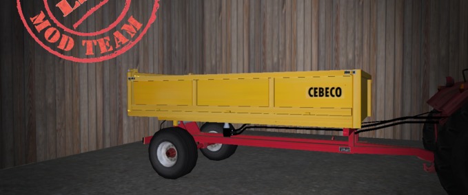Sonstige Anhänger Cebeco 1- Achser Landwirtschafts Simulator mod