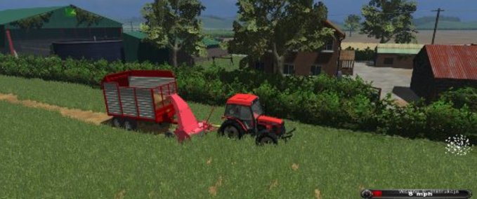 Ladewagen trailed forage harvester  Landwirtschafts Simulator mod