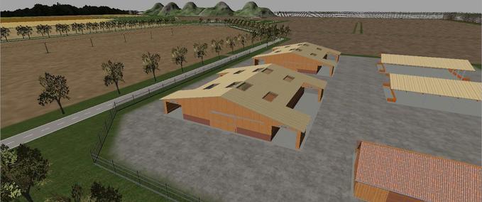 Gebäude mit Funktion Getreidelager Landwirtschafts Simulator mod