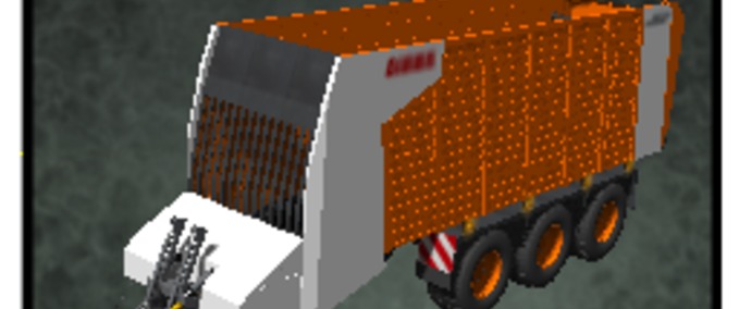 Ladewagen Claas Cargos 9600 Landwirtschafts Simulator mod