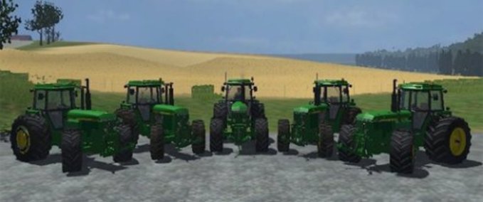 2000-5000er John Deere Serie 55' Pack  Landwirtschafts Simulator mod