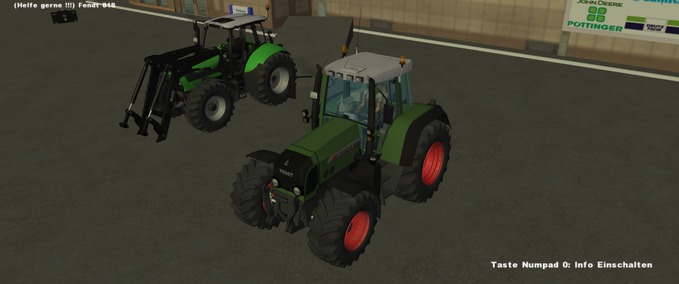 Vario 800er Fendt 818 Vario TMS Landwirtschafts Simulator mod