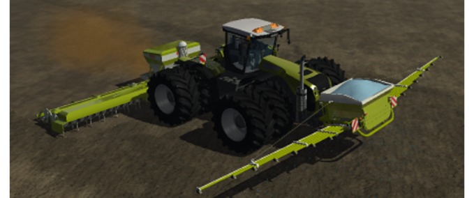 Claas Xerion 5000 Drill Dünger Pack Mod Image