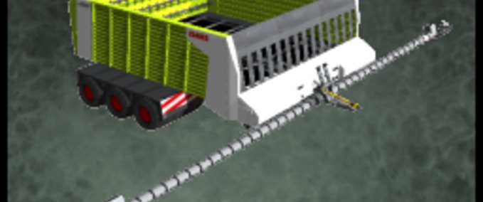 Ladewagen claas mega XXXXL Landwirtschafts Simulator mod