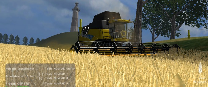 New Holland NeweHolland CR 9090 Landwirtschafts Simulator mod