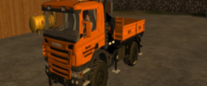 Scania Scania Kran Kommunal  Landwirtschafts Simulator mod