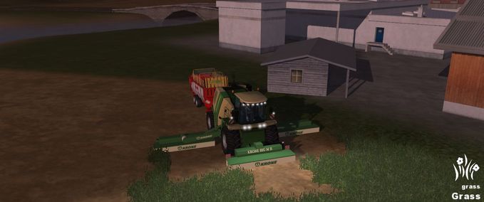 Mähwerke Krone BigX 1000 Mower Landwirtschafts Simulator mod