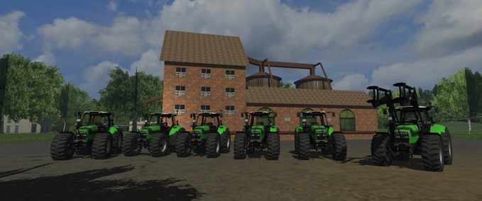 Deutz Fahr Agrotron M600 PACK Landwirtschafts Simulator mod
