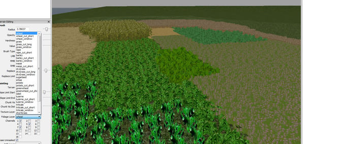 Maps Leere Map MULTI FRUIT mit Anleitung für Terrainänderung Landwirtschafts Simulator mod