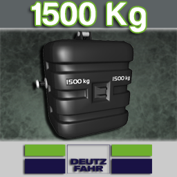 Masse Deutz Fahr 1500 KG - Thumbnail 1