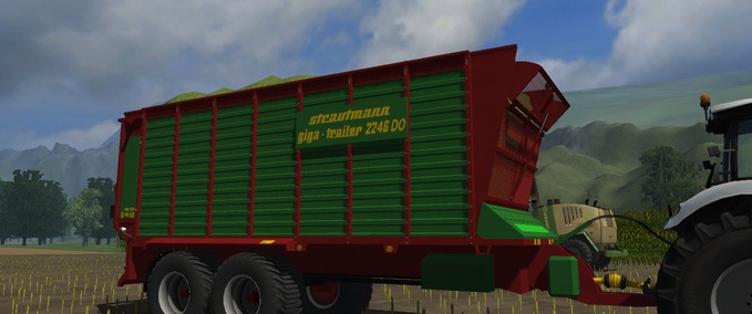 Silage Strautmann Giga-Trailer 2246DO Landwirtschafts Simulator mod
