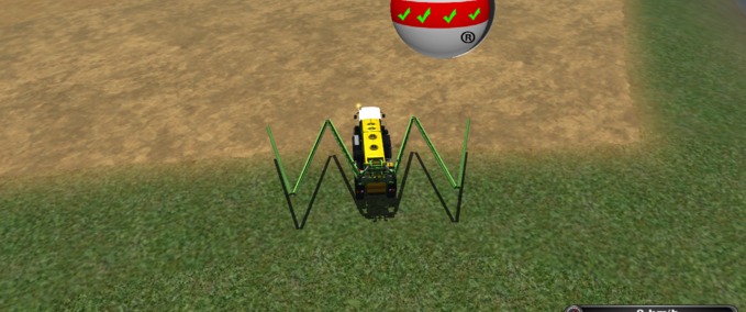 Sprayers Self-propelled sprayer 48 meters Farming Simulator mod