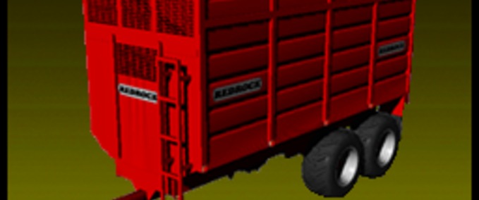 Tandem Redrock Silage-Wagen 22t Landwirtschafts Simulator mod