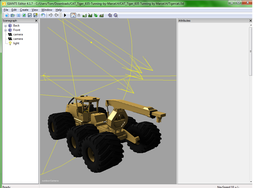 Forst Cat-Tiger 635 Tunning - Thumbnail 1