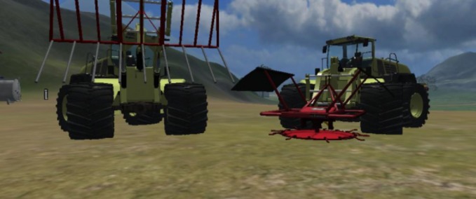 Frontlader Grasvork für Shovel Landwirtschafts Simulator mod
