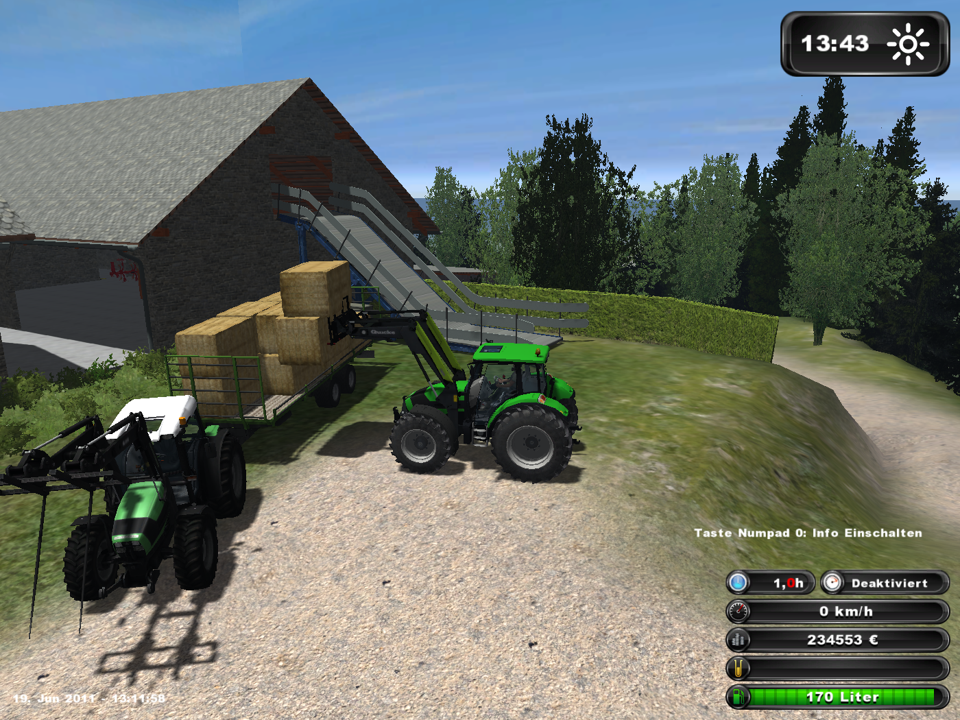 GX Rundballen Transporter  - Thumbnail 1