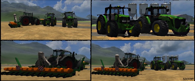 8000er John Deere 8530 Seed-Pack Landwirtschafts Simulator mod