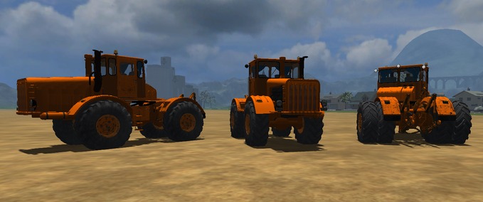 Ostalgie Kirovets K700 orange Landwirtschafts Simulator mod