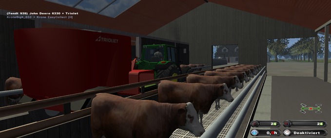 Gebäude mit Funktion Kuhstall Landwirtschafts Simulator mod
