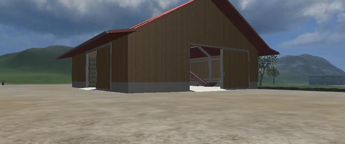 Gebäude mit Funktion Ballenhalle Landwirtschafts Simulator mod