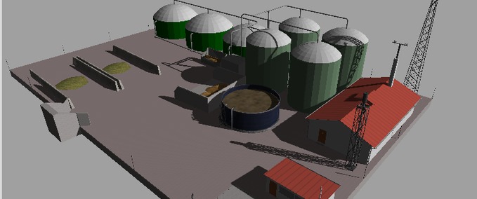 Objekte BGA inkl Ballenschredder Landwirtschafts Simulator mod