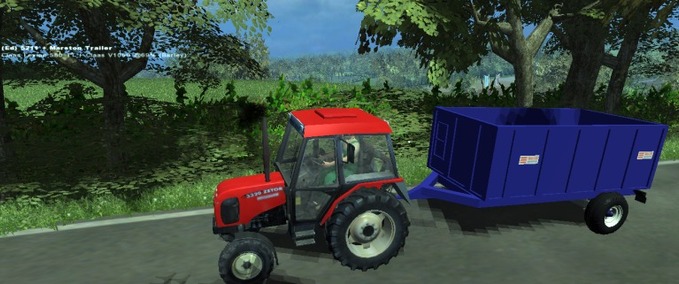 Drehschemel AS Marston Grain trailer Landwirtschafts Simulator mod