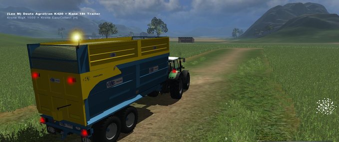 Silage Kane 18T Reflective with edited attacher Farming Simulator mod