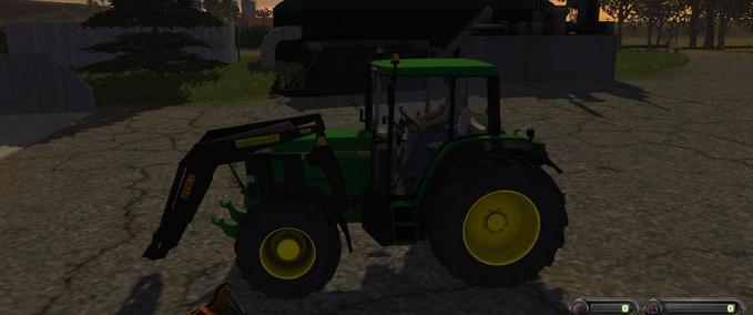 6000er John Deere 6910 anbau Frontlader Landwirtschafts Simulator mod