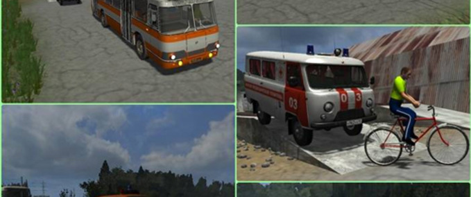 Verkehr Russian Traffic Pack Landwirtschafts Simulator mod