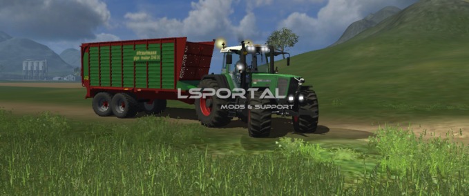 Silage Strautmann Giga-Trailer 2246DO sporen Landwirtschafts Simulator mod