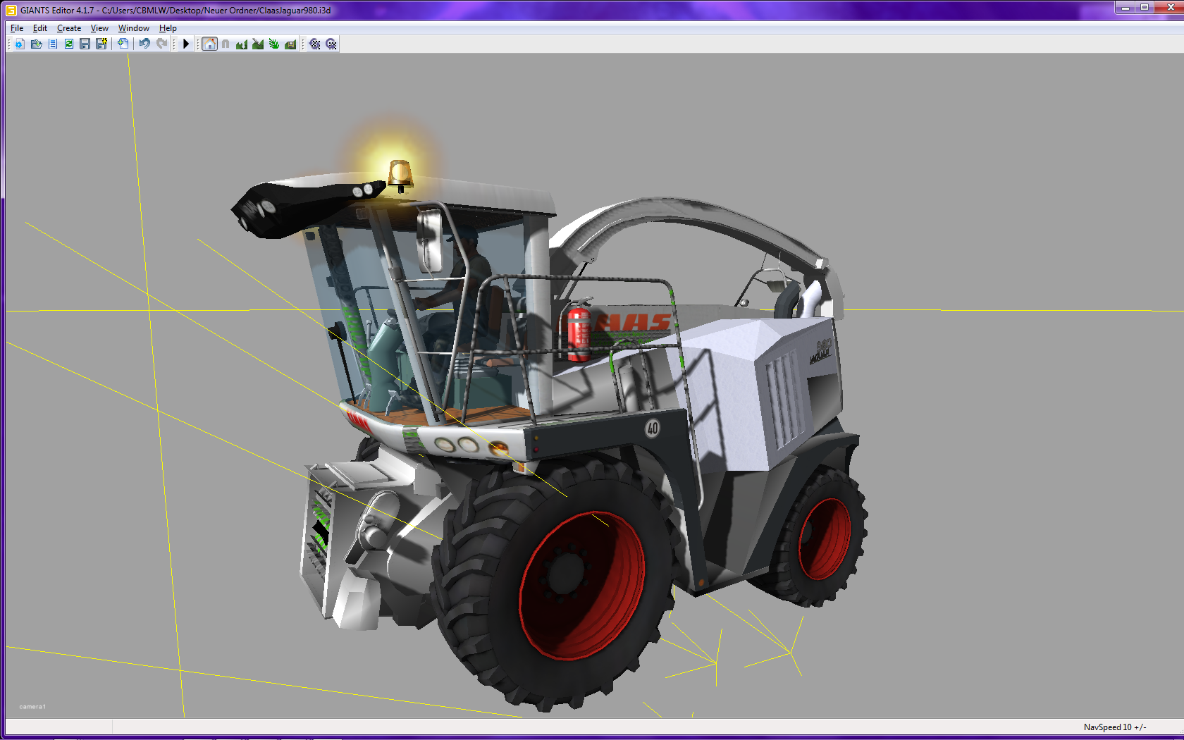 Claas Jaguar 980 mit Claas Orbis 900 Schneidwerk  - Thumbnail 1