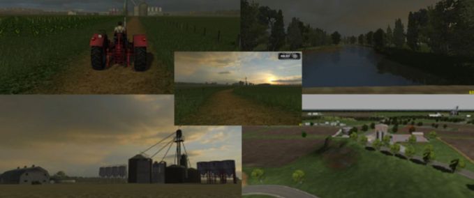 Maps Midwest USA Low PC's version - multifruit Landwirtschafts Simulator mod