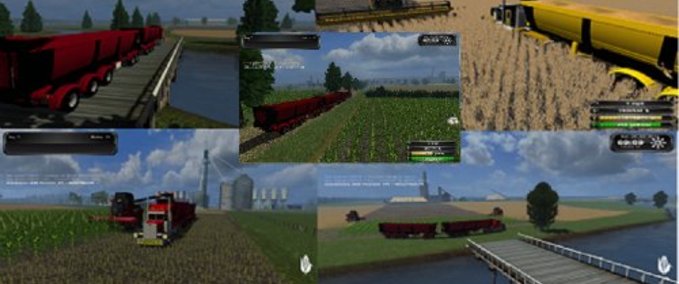 Maps Midwest USA High Landwirtschafts Simulator mod